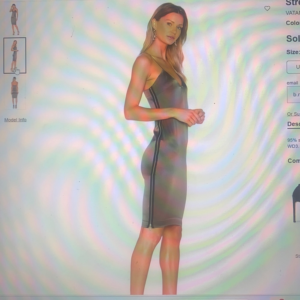 Vatanika Stretch Slip Dress